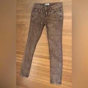 Free People Tan Corduroy Pants